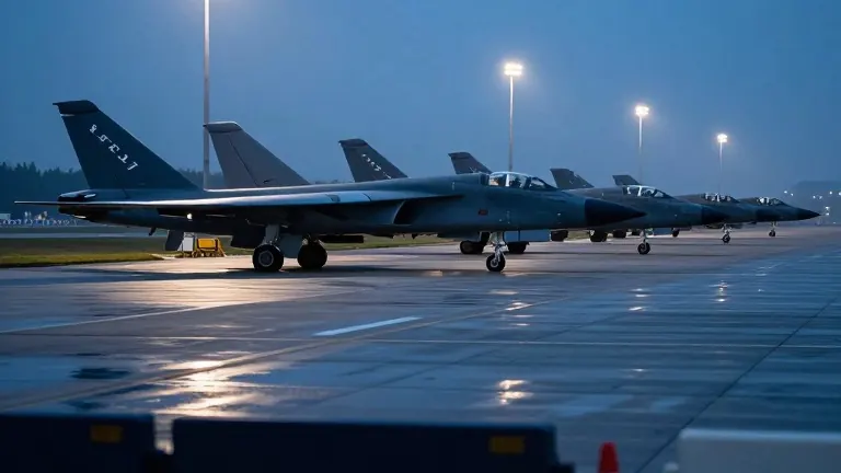 Illustration for: U.K. Prosecutors Charge Two London Men in Iran-Linked RAF Fairford Plot